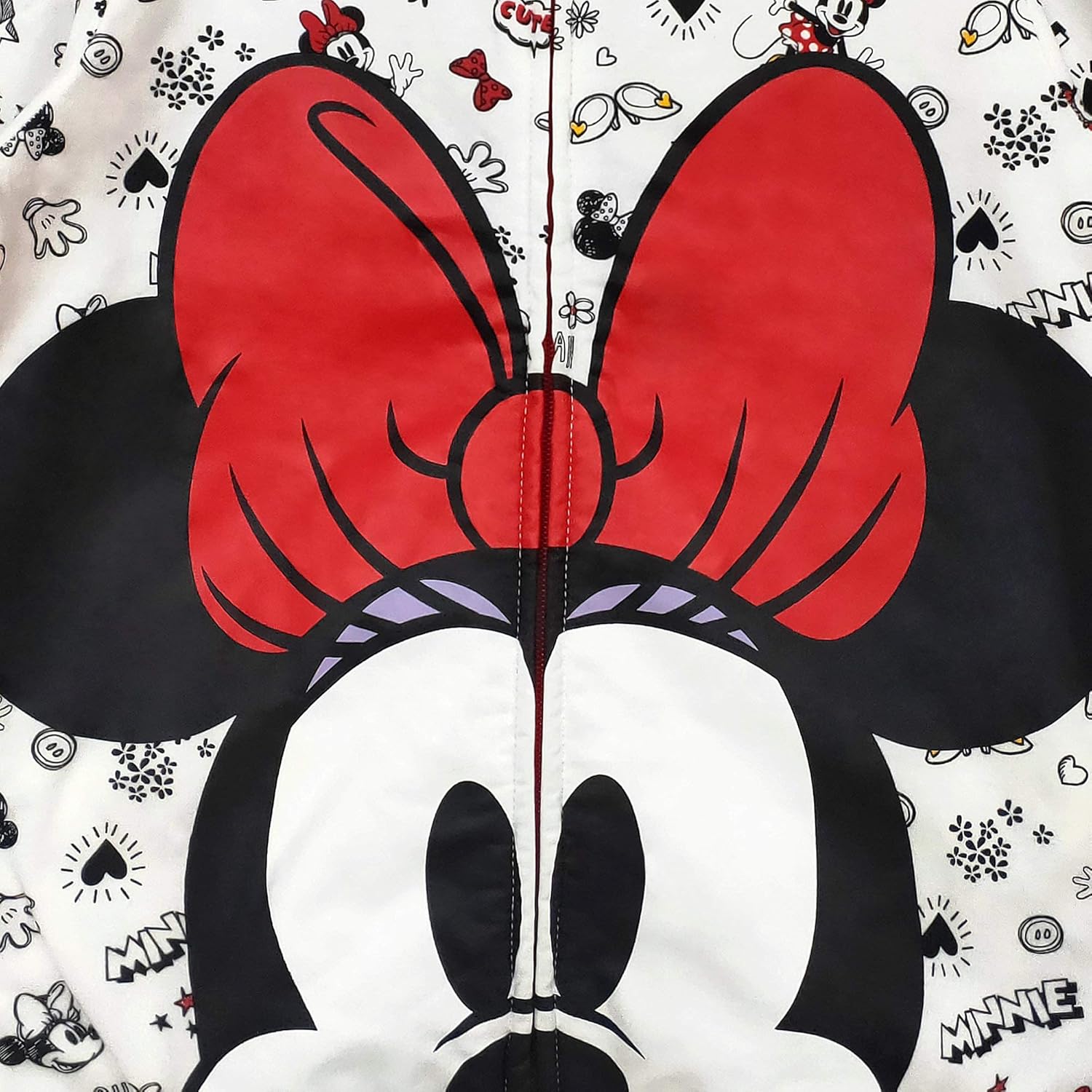 Disney Minnie Mouse Zip Hoodie for Girls: Clothing