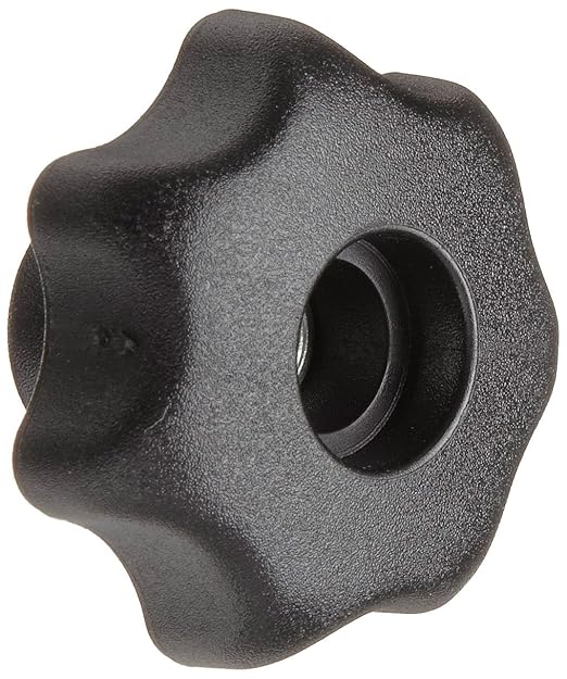 Morton Glass Fiber Reinforced Polymide Multiple Lobe Knob, Fluted Rim