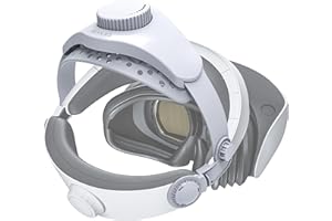 DEVASO Adjustable Head Strap for Playstation VR2, Reduced Pressure Lightweight PSVR2 Strap, Enhanced Support and Comfort in V