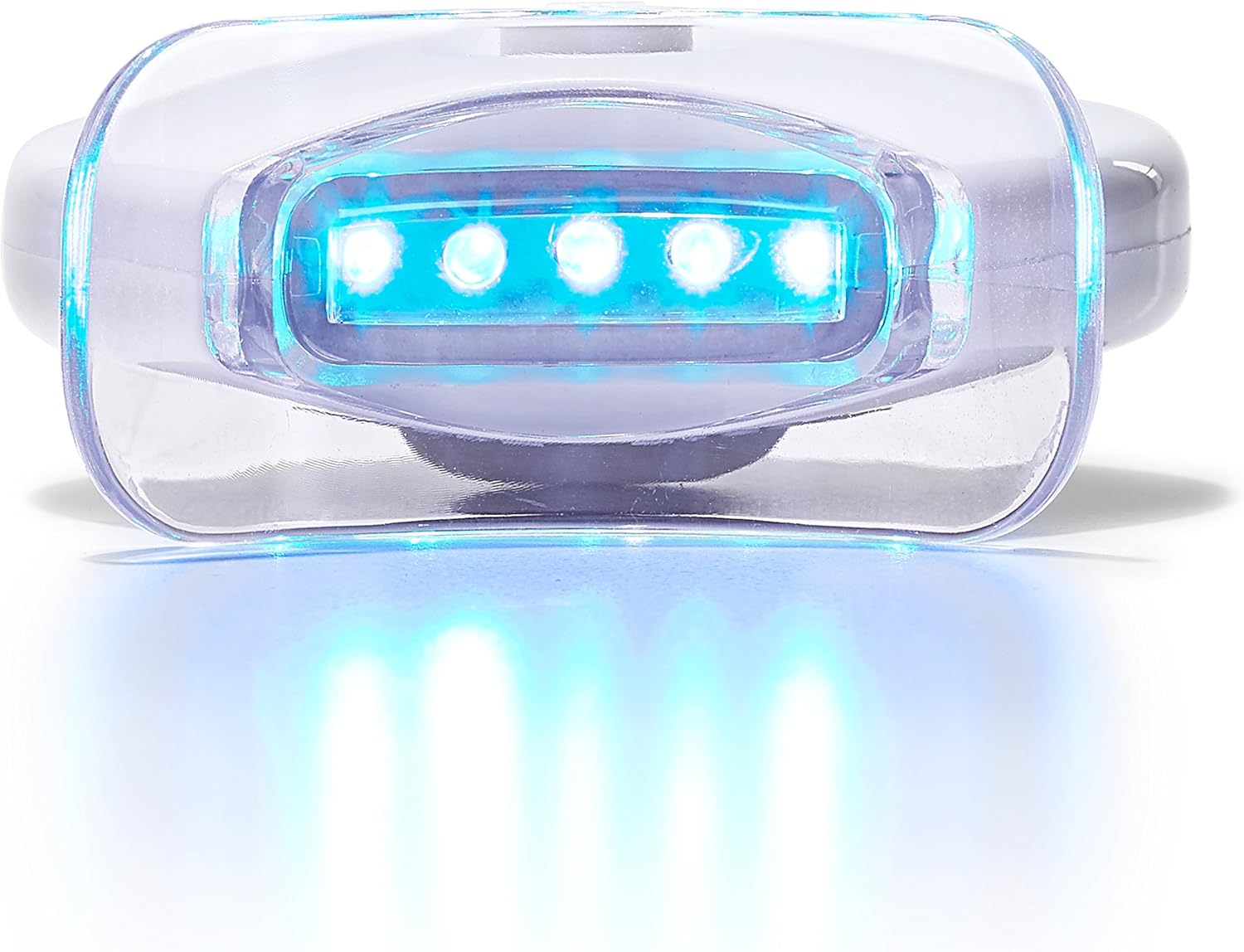 AuraGlow Teeth Whitening Accelerator Light, 5X More Powerful Blue LED Light, Whiten Teeth Faster: Health & Personal Care