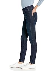 Amazon Essentials Women's Mid-Rise Stretch Pull-On