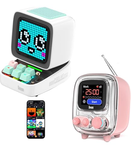 Divoom Ditto Pro ホワイト Amazon.co.jp: DIVOOM DITOO PRO (ホワイト) ポータブル