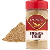 Eastanbul Cardamom Ground, Cardamom Powder, 4.59oz | Ground Spice for Cardamon Tea, Baking and Coffee,and Curries, Versatile Spice, Vegan, Natural, Gluten Free