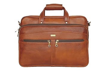 Leather Laptop-MacBook Sleeve Shoulder Crossbody Messenger Briefcase Bags.