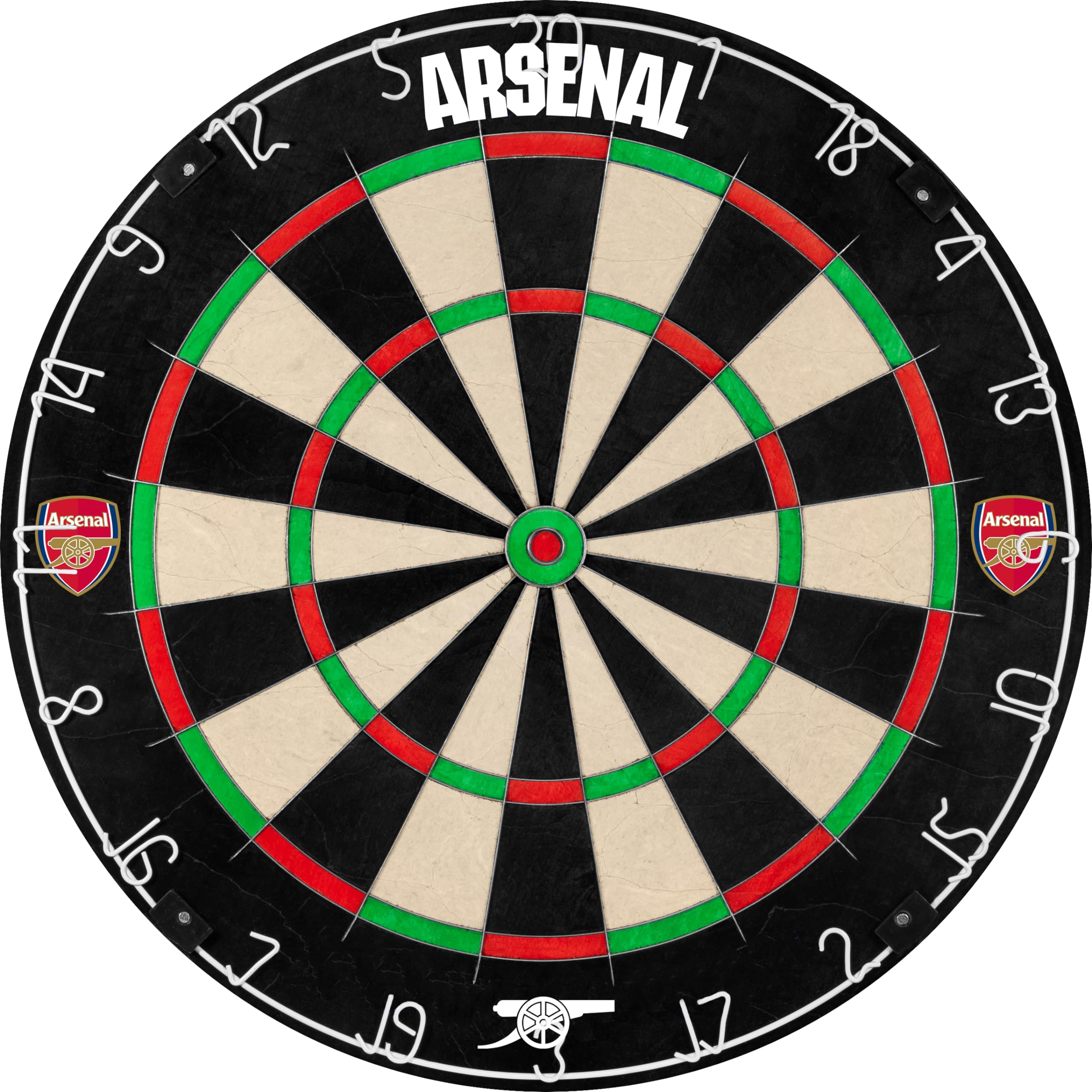 Officially Licensed | Arsenal Football Club Dartboard | Crest | (DB150).