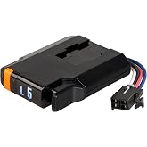 CURT 51126 Discovery Next Electric Trailer Brake Controller, Time-Delay, Fully Adjustable, Low Profile, 2-4 Axles, Plug-and-Play