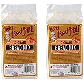 Bob's Red Mill Bread Mix, 10 Grain With Yeast Packet, 19 Ounce (Pack of 2)