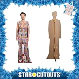 STAR CUTOUTS Harry Styles Dungarees Lifesize Cardboard Cutout with Mini Star view 3
