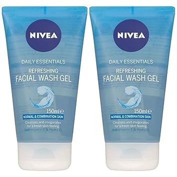 nivea refreshing face wash
