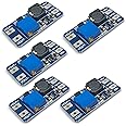 FainWan 5pcs MT3608 DC-DC Step Up Power Apply Module Booster 2A Power Module Compatible with Ar-duino