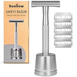 Bambaw Double Edge Safety Razor for Men with
