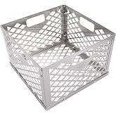Oklahoma Joe's 5279338P04 Stainless Steel Offset Smoker Charcoal Firebox Basket, Silver