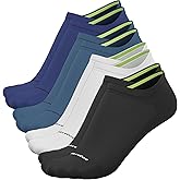 easetoe No Show Socks Men, Low Cut Ankle Short Non Slip Casual Socks