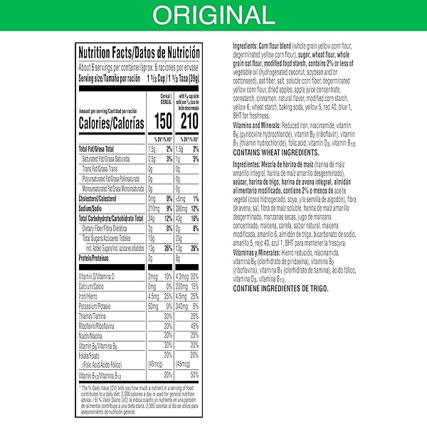 KELLOGG’S APPLE JACKS BREAKFAST CEREAL, KIDS CEREAL, FAMILY BREAKFAST, ORIGINAL, 8.9OZ BOX (1 BOX)