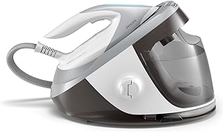 Philips GC8930/10 Dampfbügelstation PerfectCare Expert Plus (2100 W, Optimal TEMP, 7,0 bar Dampfdruck, 420 g/Min. Dampfstoß) grau
