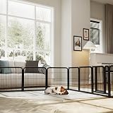 Yaheetech Lightweight 6 Panel Dog Playpen 60cm Portable Exercise Fence view 2