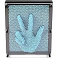 E-FirstFeeling 3D Pin Art Toy Extra Large 10" X 8" Pin Art Board Pin Impression Sculpture Toy for Kids Adults Hand Mold Board Toy - Light Blue