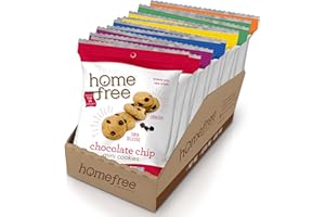 Homefree Mini Cookies Variety Pack, Gluten Free, Nut Free, Vegan, Cookie Snack Packs, School Safe and Allergy Friendly Snack (Pack of 10)