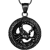 12 Constellation Necklace Zodiac Star Sign Horoscope Pendant 316L Stainless Steel Astrology Birthday Gifts Mens/Women Jewelry