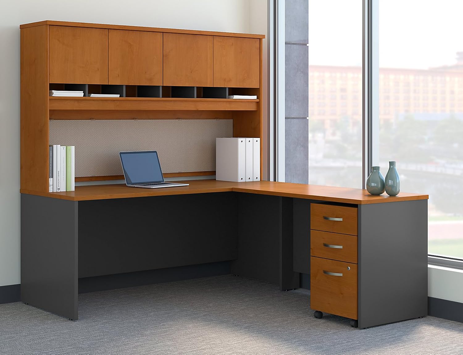 Amazon Com Bush Business Furniture Series C 72w L Shaped Desk