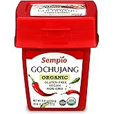 Sempio Gochujang Organic Gluten-Free Red Chili Pepper Paste, 8.8oz / 250g | Sweet Spicy Savory Traditional Korean Fermented S