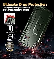 Dexnor for iPhone Xs max Case, [Built in Screen