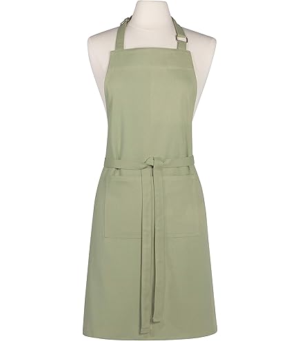 【vintage】50s green cotton apron Retro Vintage 50s Style Full Apron - 100% Cotto - Folksy