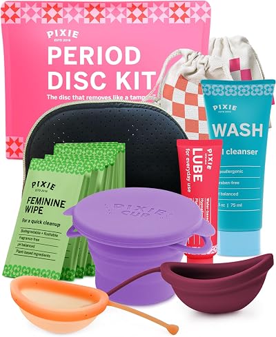 Pixie Menstrual Disc Kit - Medical-Grade Silicone - All-Inclusive Set