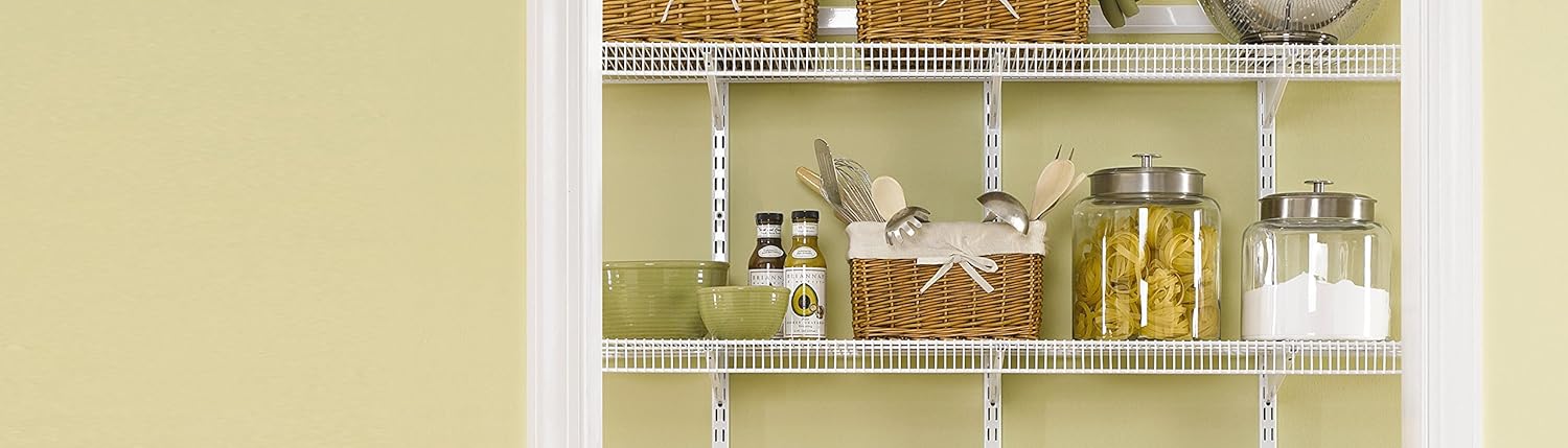 Amazon Com Rubbermaid Fasttrack Pantry Kit White Fg3r16ftwht