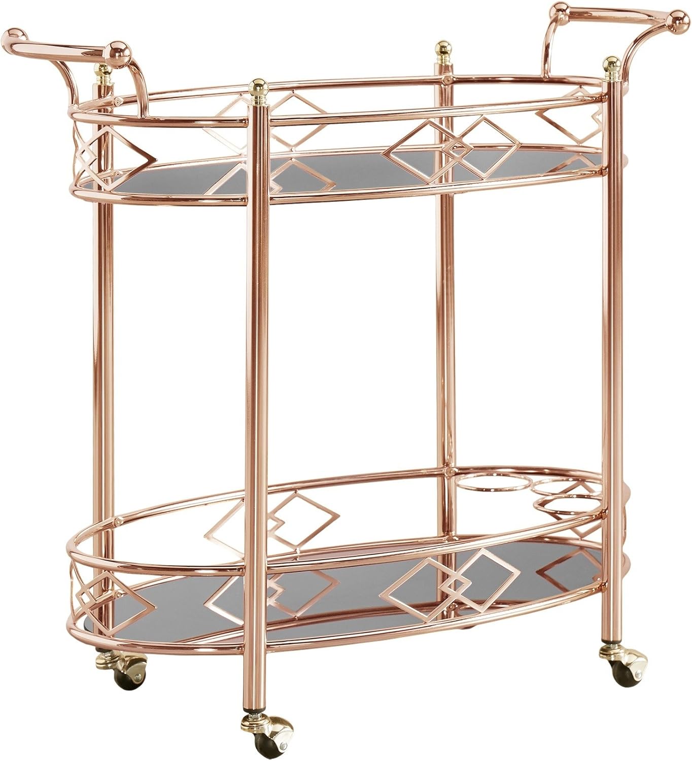 Amazon Com Modhaus Living Modern Transitional Rose Gold Metal