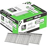 meite 16 Gauge Finish Nails, 1-1/4-Inch Galvanized 16GA Finish Nails, Small Straight Finishing Nail, Ideal for Woodworking, Upholstery, and Framing Projects (2,500 Counts)