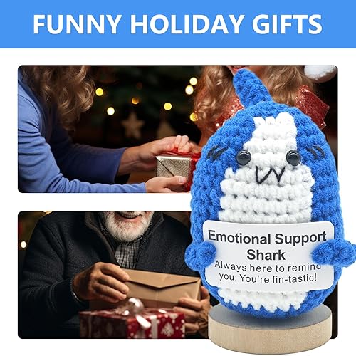 Handmade Mini Positive Crochet Animal, Cute Crochet Animals Stuff