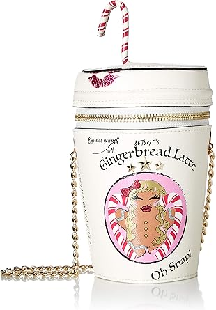 betsey johnson gingerbread purse