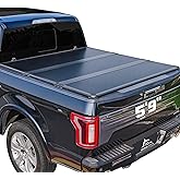 Hard Folding Truck Bed Tonneau Cover Compatiable with Chevy Silverado & GMC Sierra 1500(2007-2026) 5.8 FT Short Box(NO CarbonPro Bed), Tri Fold Style