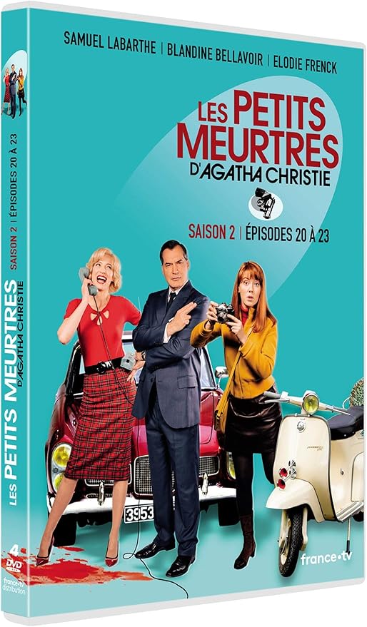 Les Petites Meurtres D Agatha Christie Saison 2 Les Petits meurtres d'Agatha Christie-Saison 2-Épisodes 20 à 23: DVD
