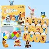 ARTPAR Air Dry Clay Kit,Modeling Clay for Kids,12 Pk Animals Magic Clay Set | Soft &amp; Non-Sticky Molding Clay,No Cracks,Quick Dry,Safe DIY Arts &amp; Crafts for Kids,Home Party Favors Boys Girls Toy &amp; Games
