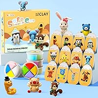 ARTPAR Air Dry Clay Kits for Kids-Modeling Magic Clay,12 Animals DIY Molding Clay Art Crafts Set,Ultra Light & Soft, Safe & N