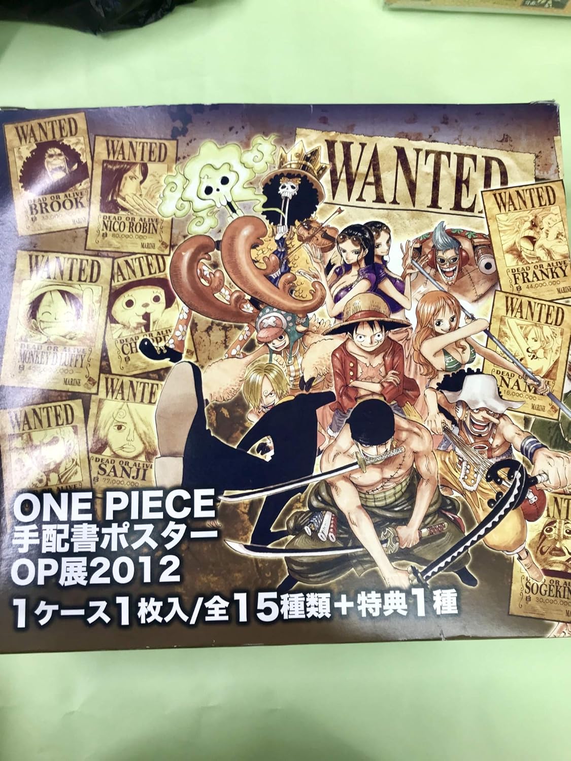 最安 One Piece展12 ワンピース 手配書ポスター Box 全15種類 特典1種 One Piece Wanted Poster 12 尾田栄一郎 生産終了廃盤商品 B009cias4e Web限定 Firstcity Edu My