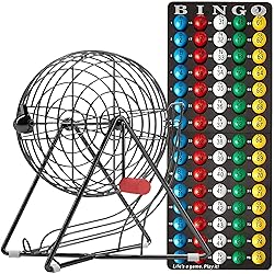 MR CHIPS 11" (Inch) Tall Professional Bingo Set