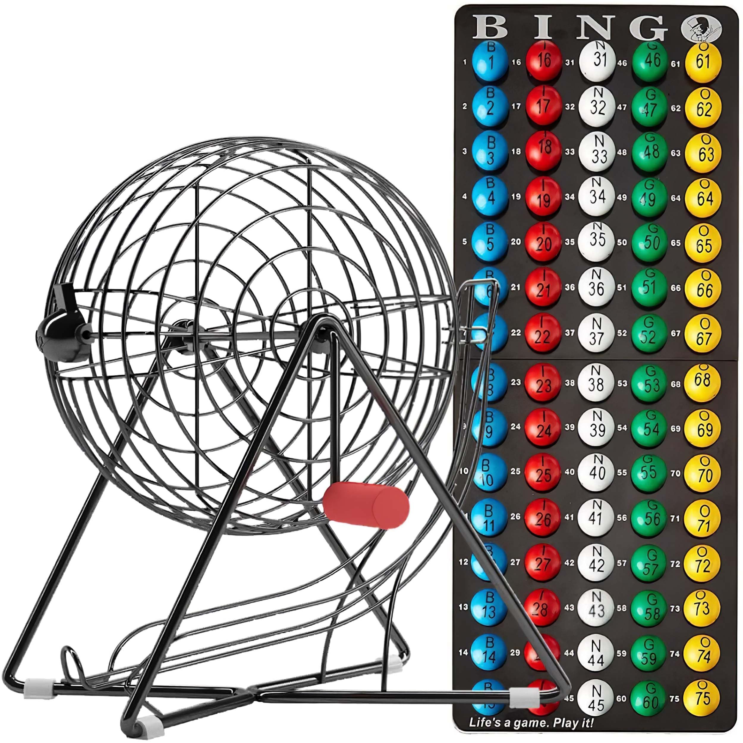 MR CHIPS 11" (Inch) Tall Professional Bingo Set