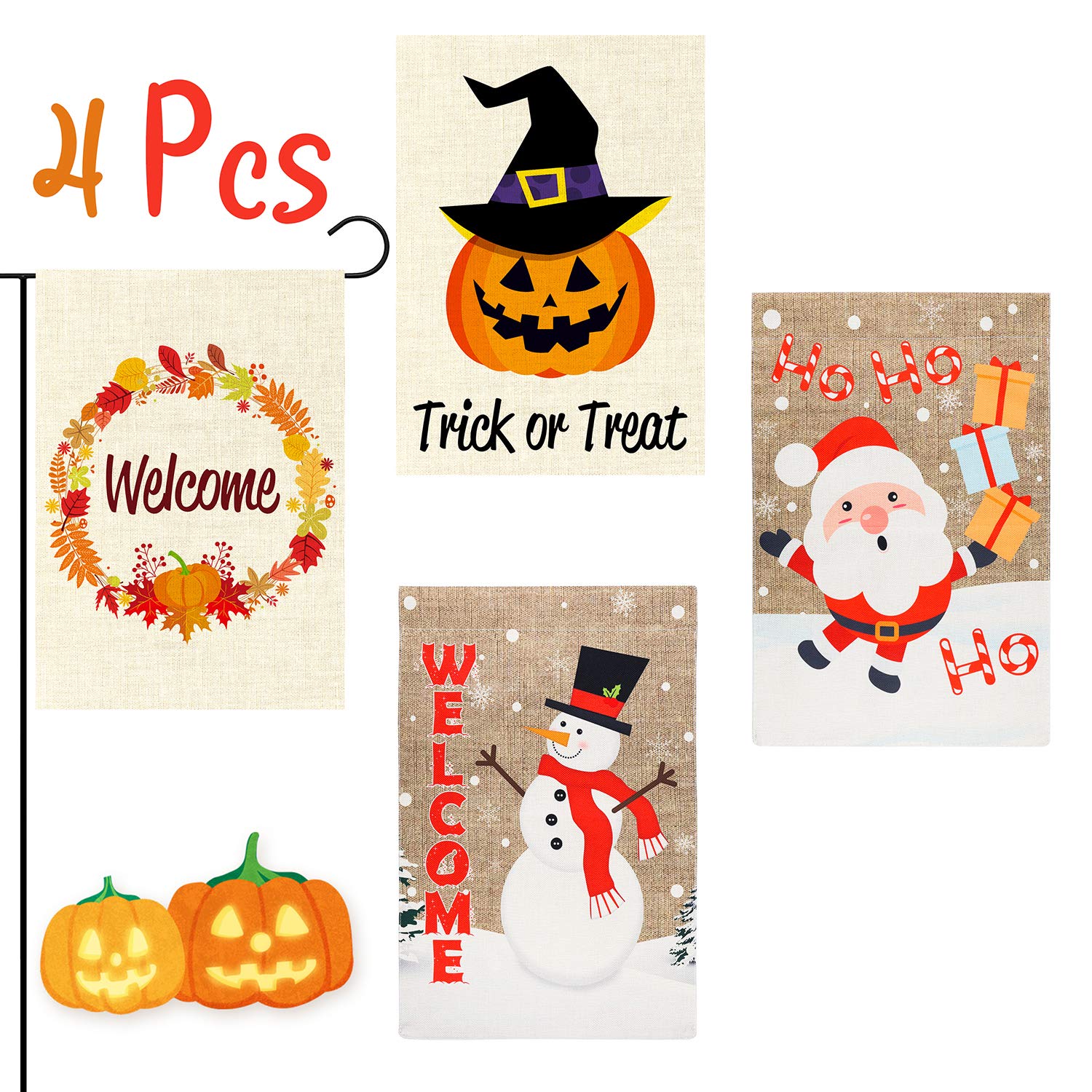 Best Garden Flags Snowman