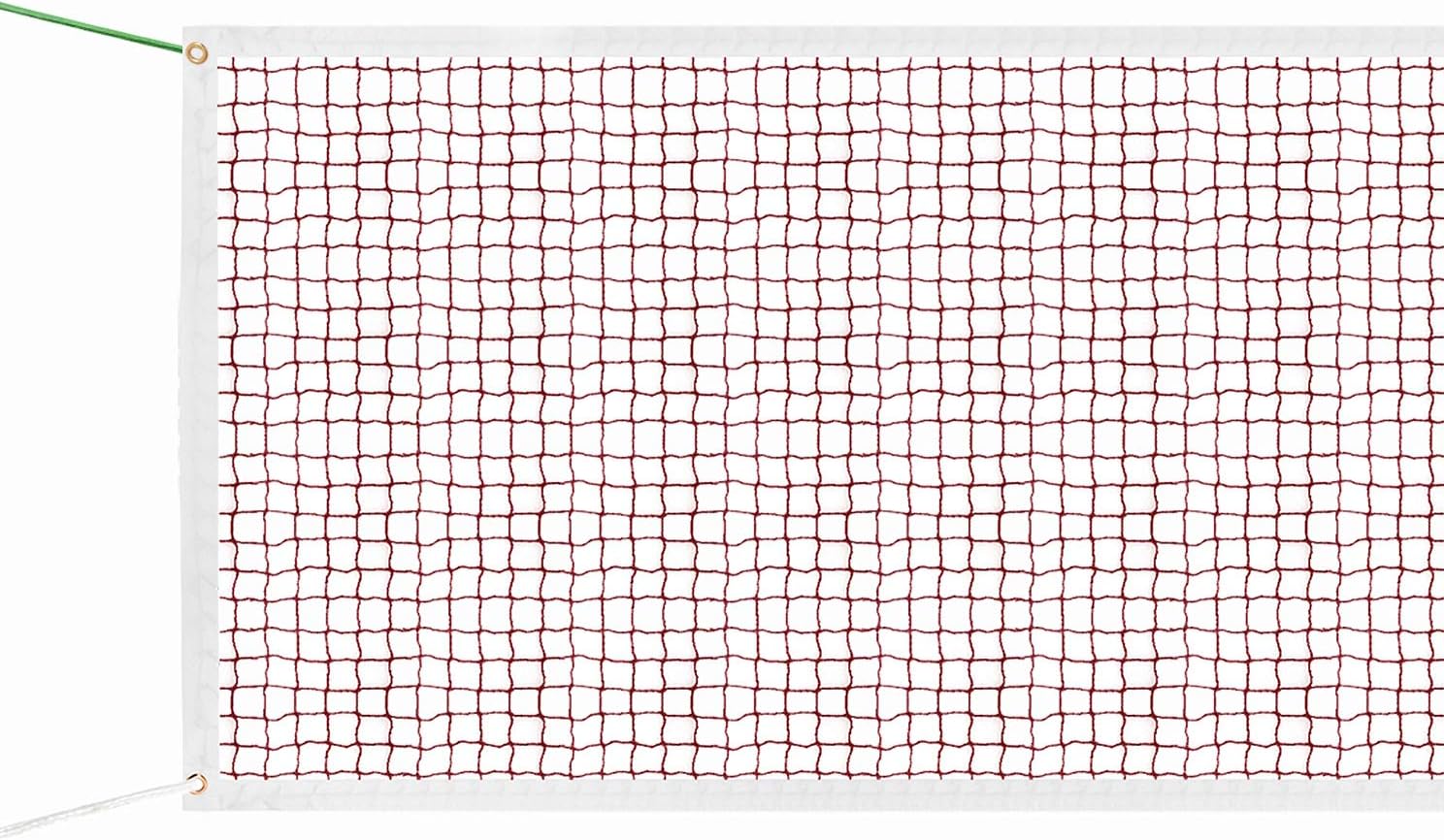 Badminton Replacement Net with Rope Cable Black Professional Universal 20ft Badminton Net for