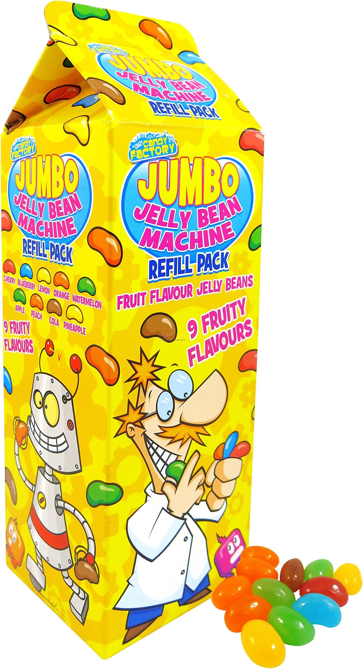 Jelly Bean Refill Pack - For Jumbo Jelly Bean Machine 500g