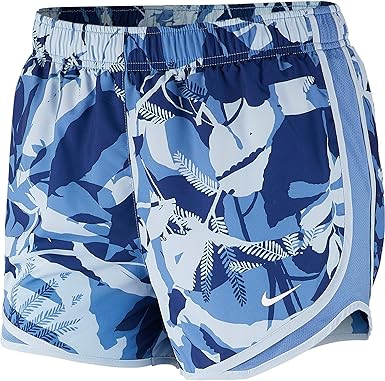 nike tempo floral shorts
