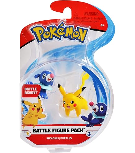 Takara Tomy Pokemon Figure Mini Pikachu 5,1 Cm – Battle Pose, MC-070, Collezionabile, Ufficiale - 4