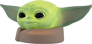 Star Wars The Child LED Night Light, Silicone Lamp, Mandalorian, Collector’s Edition, 3 AAA Battery Operated, Bedroom, Game Room, Nursery, 51779