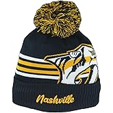 ZHATS NHL Unisex-Adult NHL Officially Licensed Beanie Pom Rush
