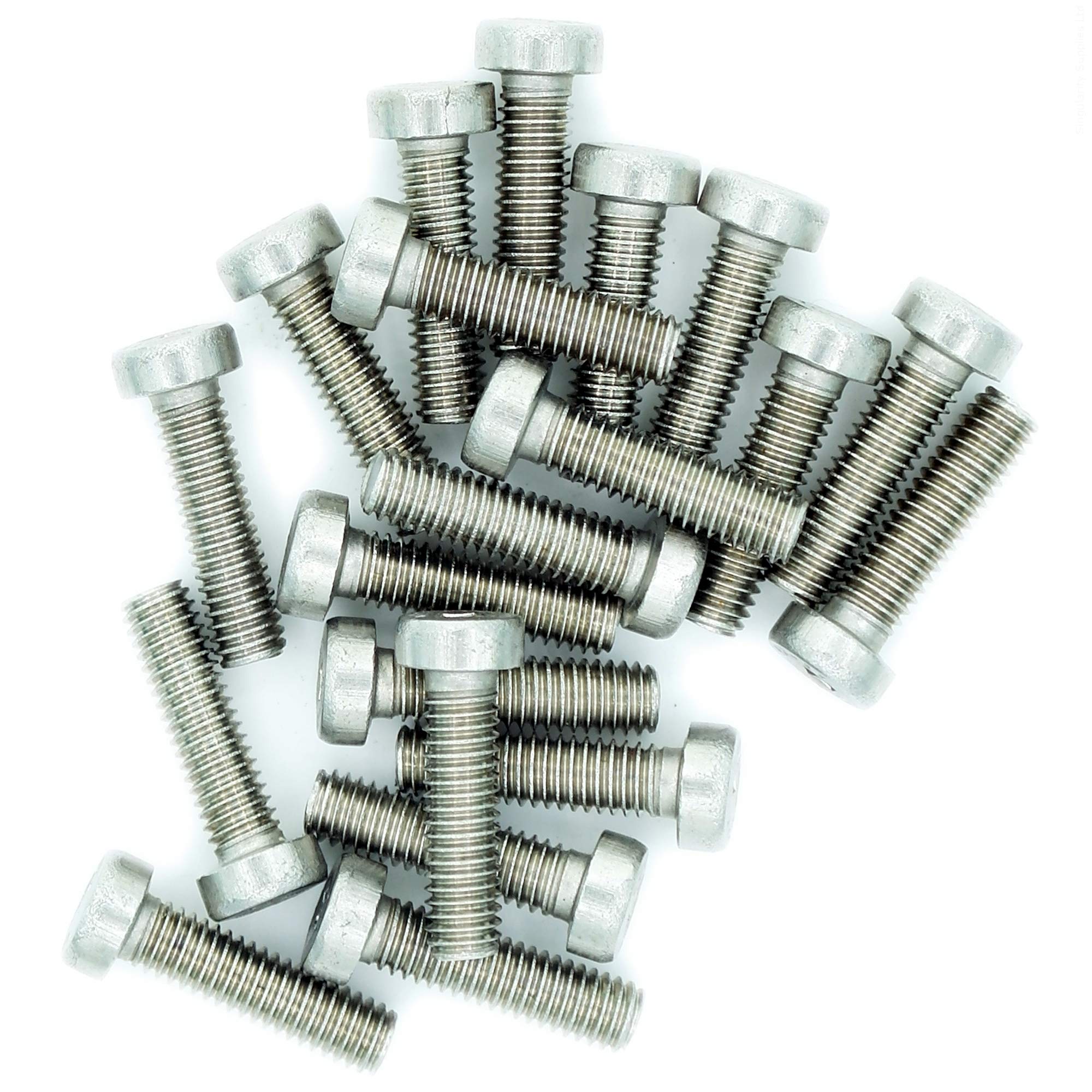 M3 (3mm x 12mm) Hex Socket Cap Screw (Bolt) (Low Head) - Stainless Steel (A2) (Pack of 20)