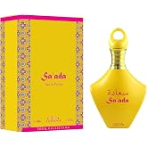 Nabeel Souq Collection - Sa Ada for Unisex - Arabian Perfume for Women &amp; Men - Eau de Parfum with Vanilla, Coconut, Rose, Patchouli Scent - Long Lasting Arabic Cologne - Travel Size - 3.3 oz EDP Spray