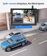 AUTO-VOX Solar Wireless Reversing Camera Kit HD Night Vision IP69K Waterproof view 4
